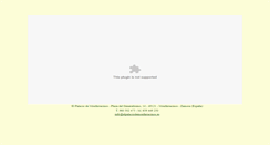 Desktop Screenshot of elpalaciodemonfarracinos.es